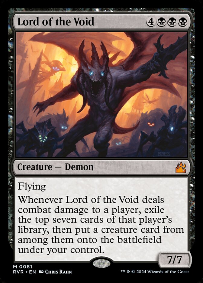 Lord of the Void 81 (Ravnica Remastered)  - Foil | Good Games Adelaide SA