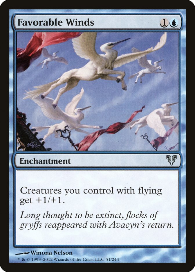 Favorable Winds [Avacyn Restored] | Good Games Adelaide SA