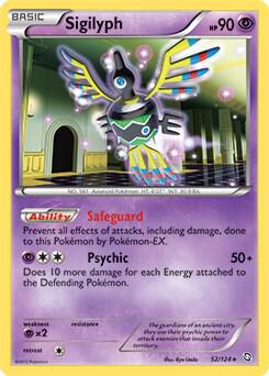 Sigilyph 52 124 052/124 (Deck Exclusives)  | Good Games Adelaide SA