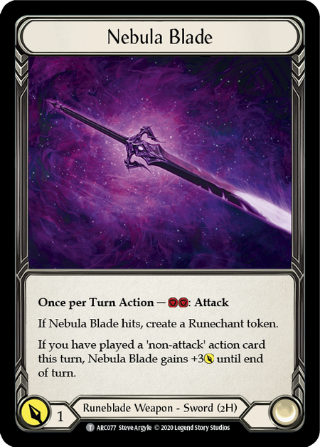 Death Dealer // Nebula Blade [U-ARC040 // U-ARC077] (Arcane Rising Unlimited)  Unlimited Normal | Good Games Adelaide SA