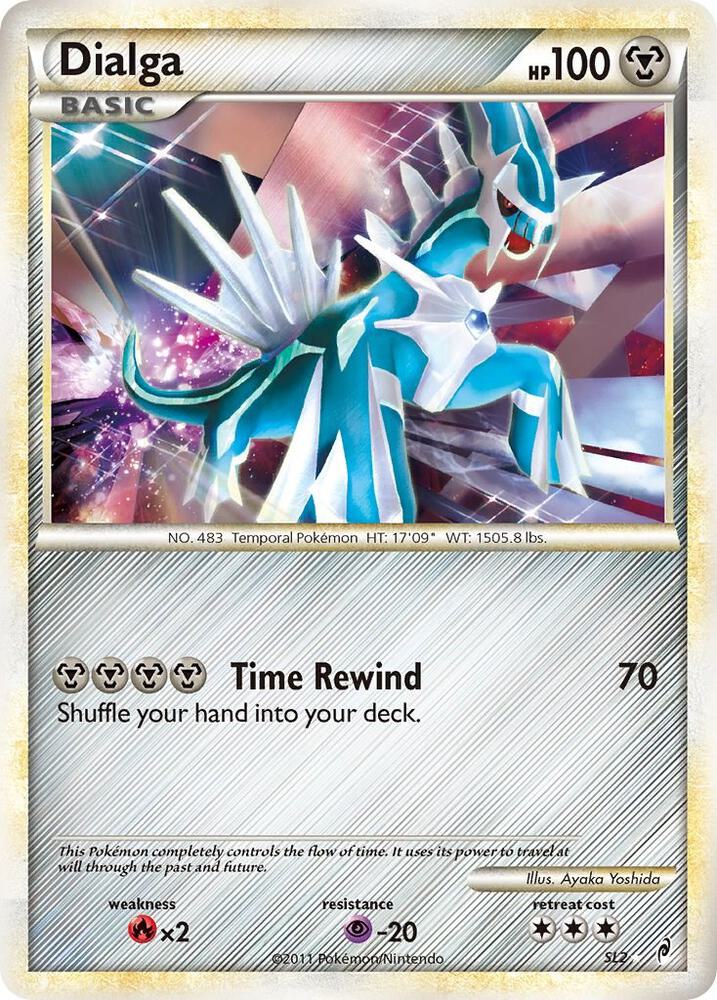 Dialga Shiny SL2 (Call of Legends)  - Holofoil | Good Games Adelaide SA