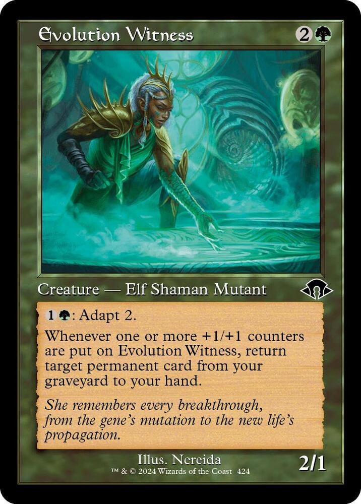 Evolution Witness 424 (Modern Horizons 3)  - Retro Foil | Good Games Adelaide SA