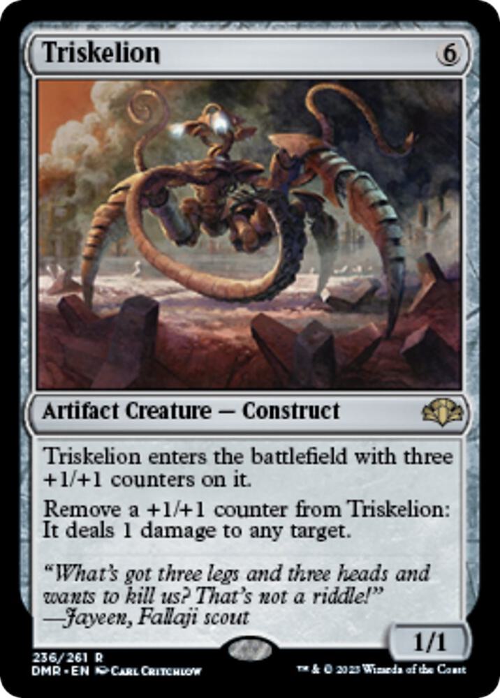Triskelion 236 (Dominaria Remastered)  - Foil | Good Games Adelaide SA