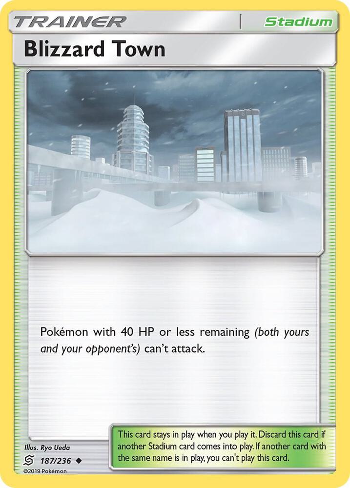Blizzard Town 187/236 (SM - Unified Minds)  | Good Games Adelaide SA