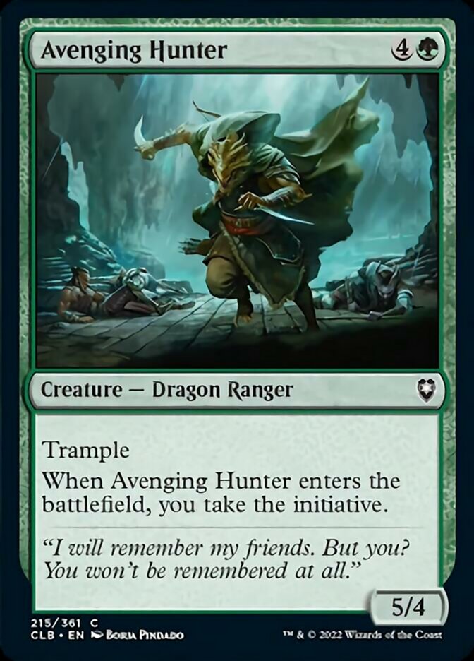 Avenging Hunter [Commander Legends: Battle for Baldur's Gate] | Good Games Adelaide SA