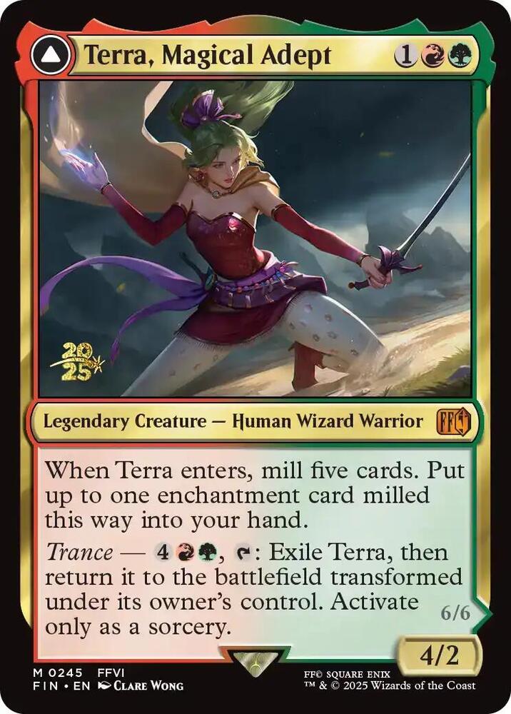 Terra Magical Adept 245 (Prerelease Cards)  - Foil | Good Games Adelaide SA