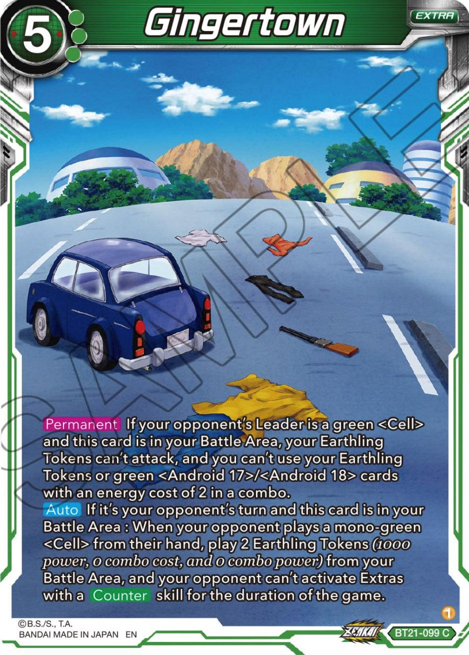 Gingertown (BT21-099) [ZENKAI Series: Set 04] | Good Games Adelaide SA