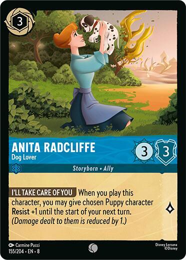 Anita Radcliffe Dog Lover 155/204 (Reign of Jafar)  | Good Games Adelaide SA