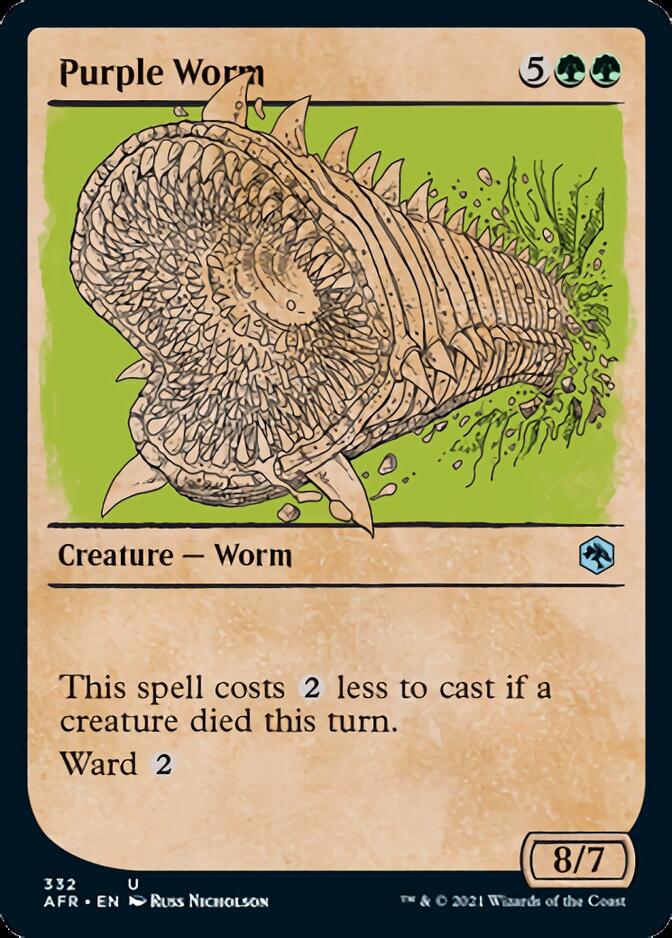 Purple Worm (Showcase) [Dungeons & Dragons: Adventures in the Forgotten Realms] | Good Games Adelaide SA