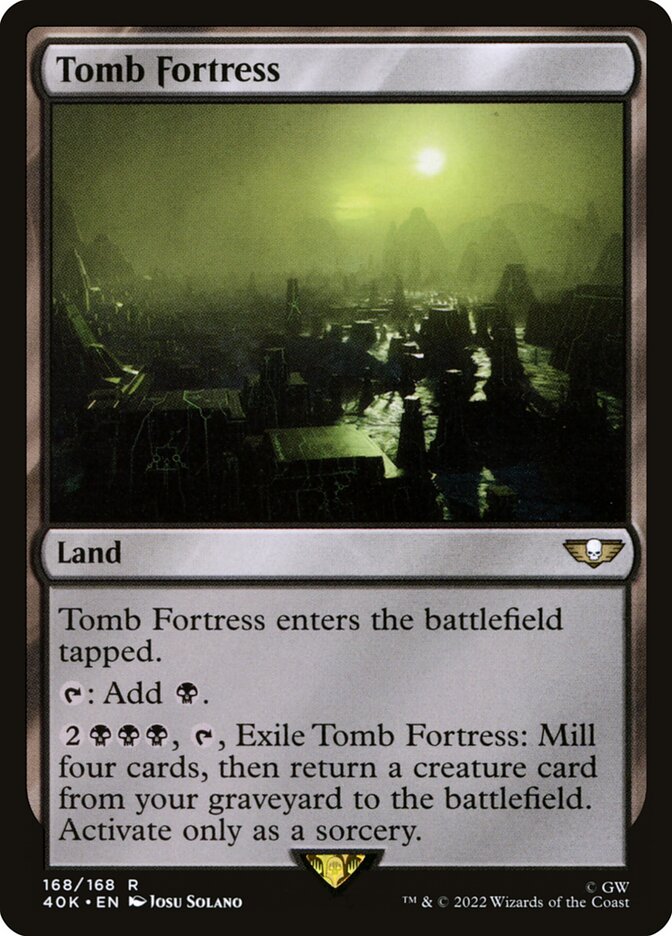 Tomb Fortress 168 (Universes Beyond: Warhammer 40,000)  | Good Games Adelaide SA