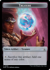 Treasure (20) // Vampire Double-Sided Token [March of the Machine Tokens] | Good Games Adelaide SA