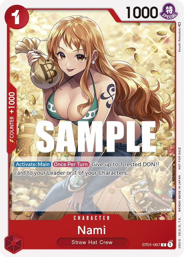 Nami (Tournament Pack Vol. 3) [Participant] [One Piece Promotion Cards] | Good Games Adelaide SA