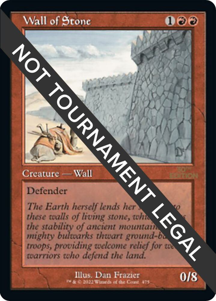 Wall of Stone Retro Frame 475/594 (30th Anniversary Edition)  | Good Games Adelaide SA