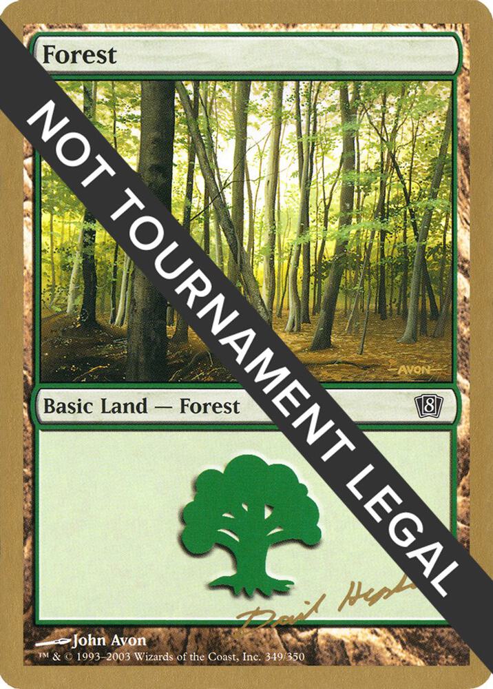 Forest 349 2003 Dave Humpherys 8ED  (World Championship Decks)  | Good Games Adelaide SA