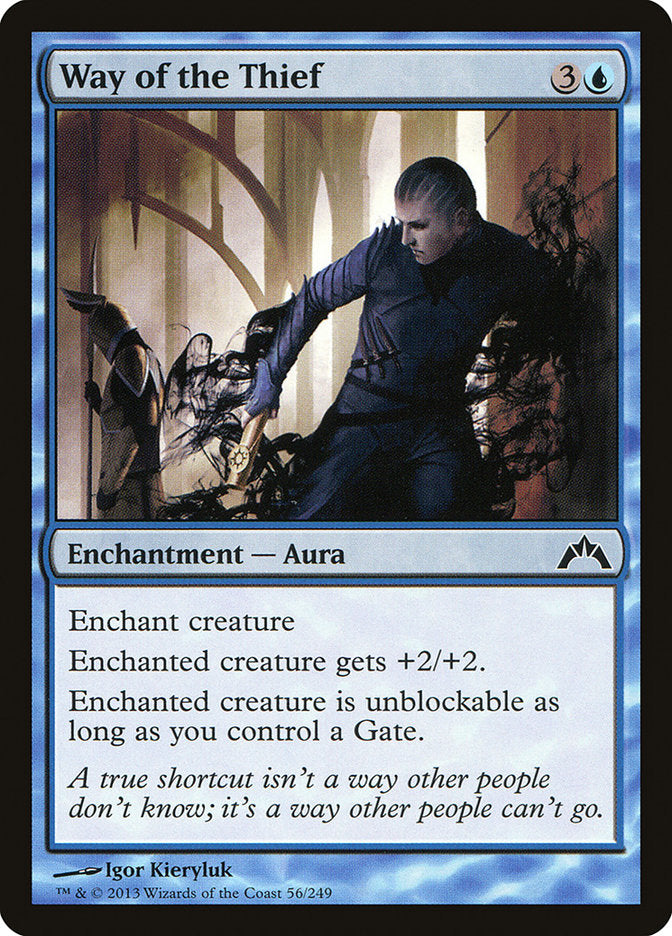 Way of the Thief 56 (Gatecrash)  - Foil | Good Games Adelaide SA