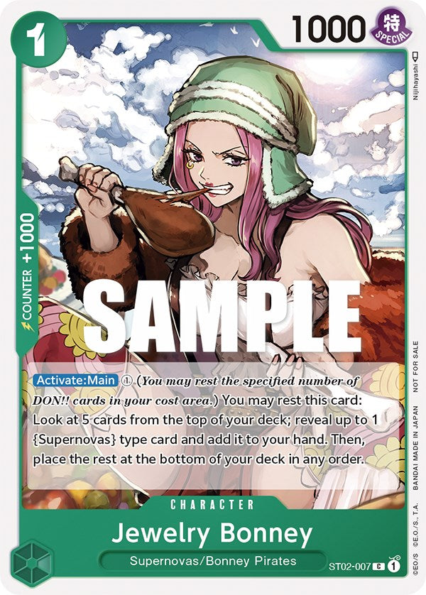 Jewelry Bonney (Tournament Pack Vol. 3) [Participant] [One Piece Promotion Cards] | Good Games Adelaide SA