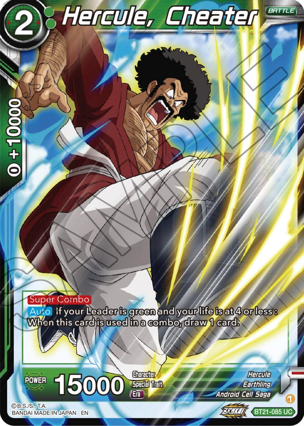 Hercule, Cheater (BT21-085) [ZENKAI Series: Set 04] | Good Games Adelaide SA