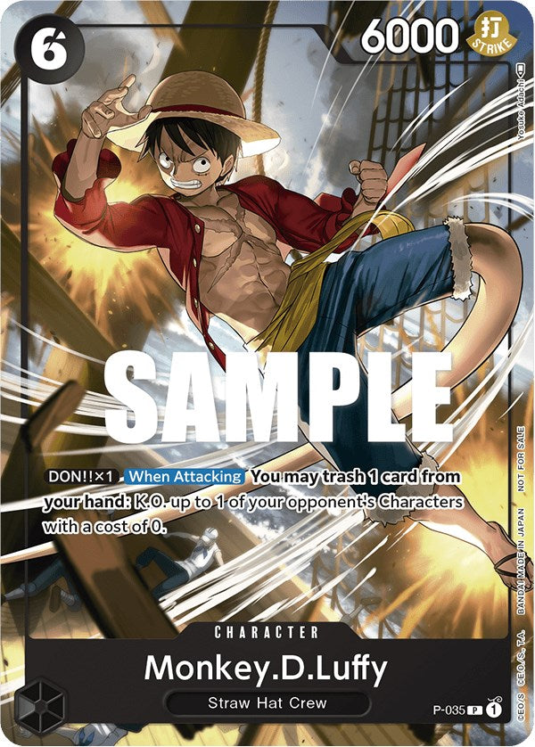 Monkey.D.Luffy (Pirates Party Vol. 3) [One Piece Promotion Cards] | Good Games Adelaide SA