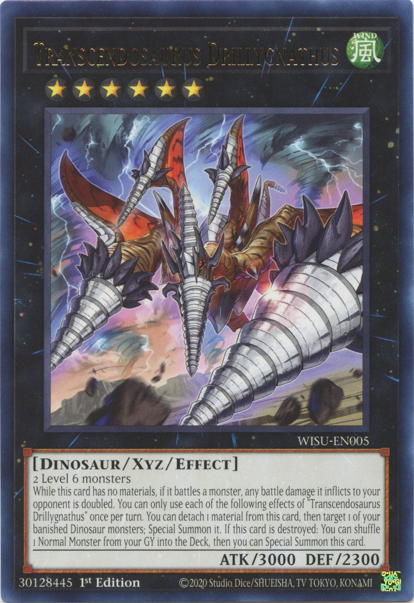Transcendosaurus Drillygnathus [WISU-EN005] Rare | Good Games Adelaide SA