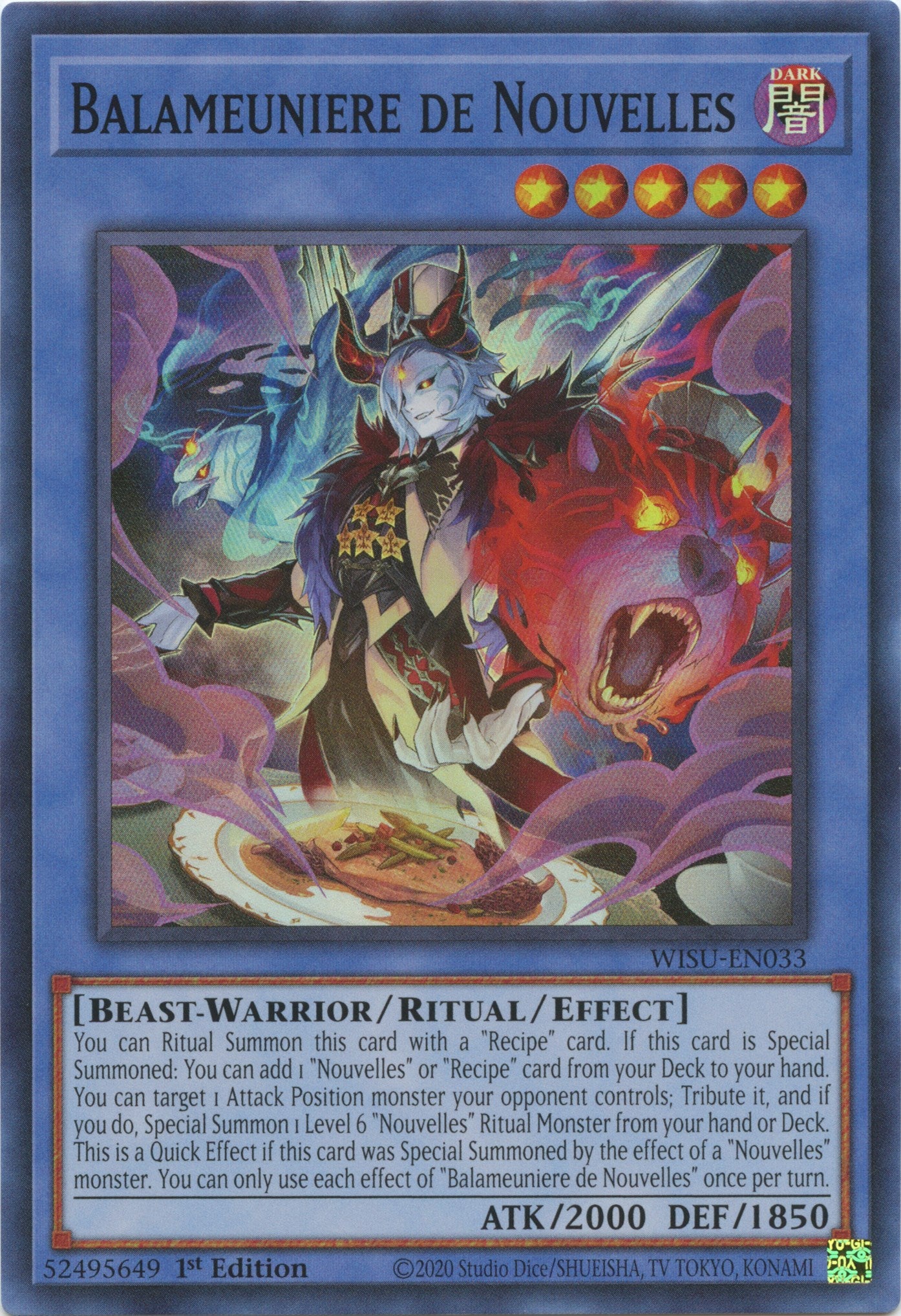 Balameuniere de Nouvelles [WISU-EN033] Super Rare | Good Games Adelaide SA