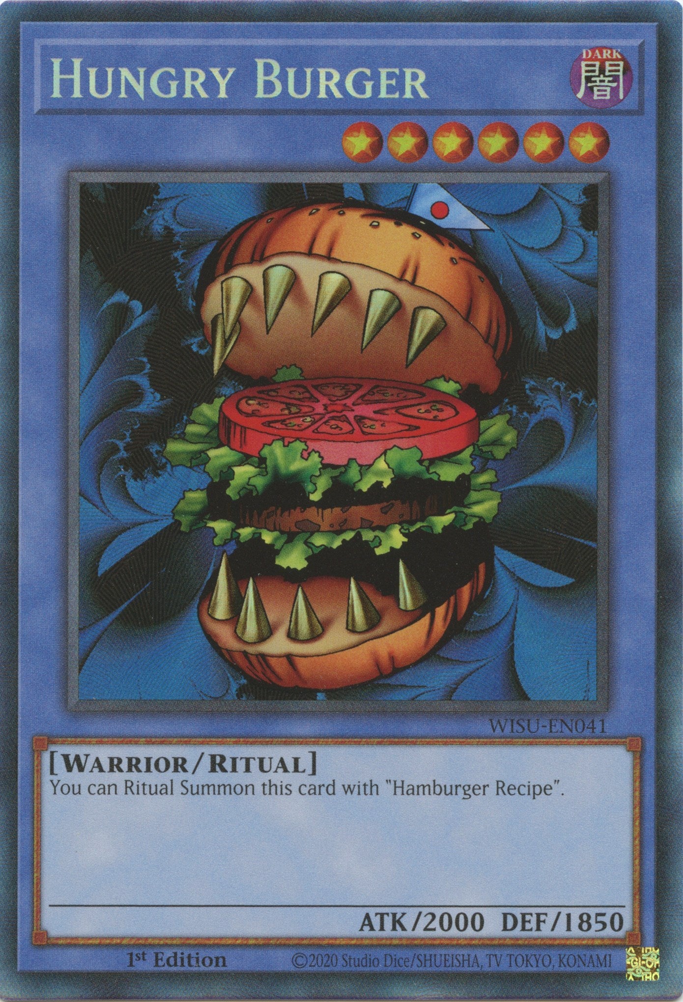 Hungry Burger [WISU-EN041] Collector's Rare | Good Games Adelaide SA