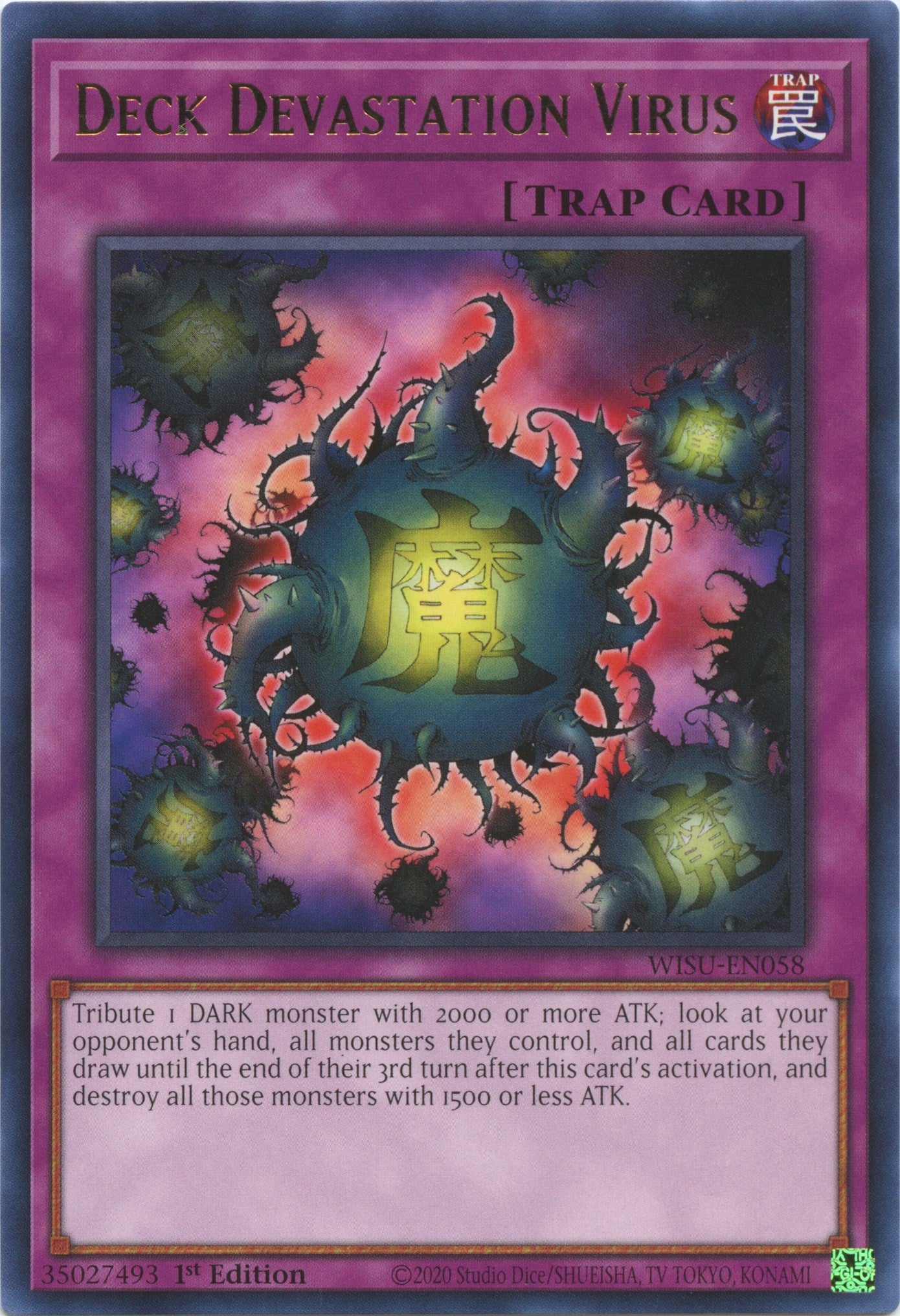 Deck Devastation Virus [WISU-EN058] Rare | Good Games Adelaide SA