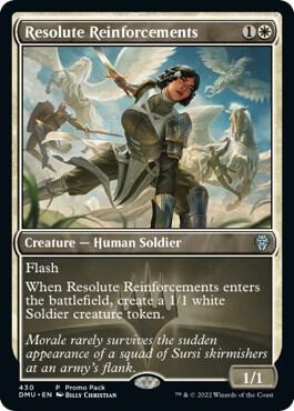 Resolute Reinforcements 430 (Promo Pack: Dominaria United)  | Good Games Adelaide SA