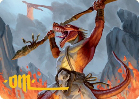 Kobold Art Card (Gold-Stamped Signature) [Dungeons & Dragons: Adventures in the Forgotten Realms Art Series] | Good Games Adelaide SA