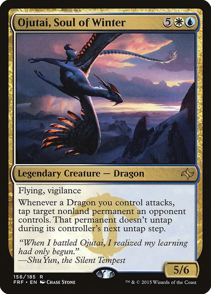 Ojutai, Soul of Winter 156 (Fate Reforged)  - Foil | Good Games Adelaide SA
