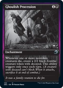 Ghoulish Procession 102 (Innistrad: Double Feature)  | Good Games Adelaide SA