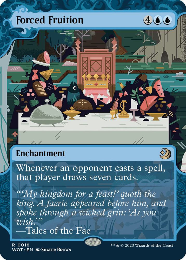 Forced Fruition 18 (Wilds of Eldraine: Enchanting Tales)  | Good Games Adelaide SA