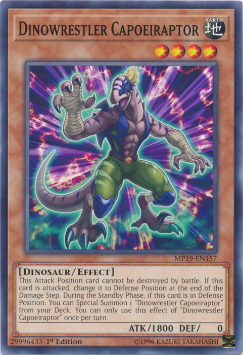 Dinowrestler Capoeiraptor [MP19-EN157] Common | Good Games Adelaide SA