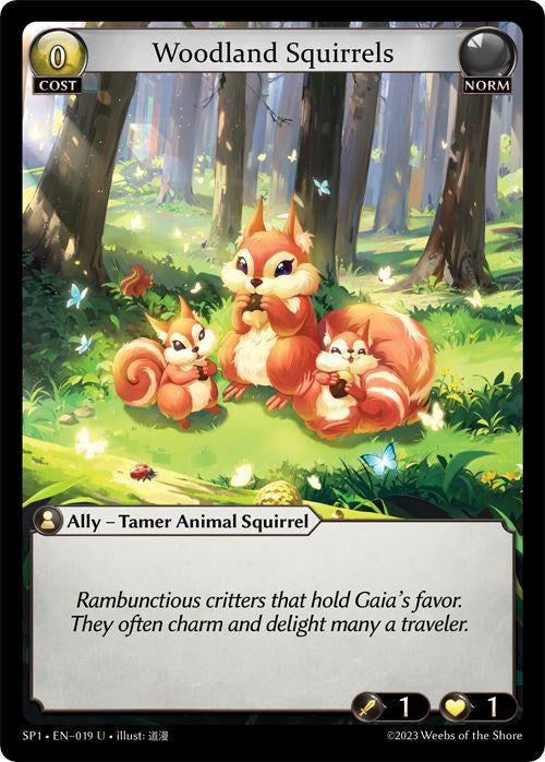 Woodland Squirrels (019) [Supporter Pack 1] | Good Games Adelaide SA