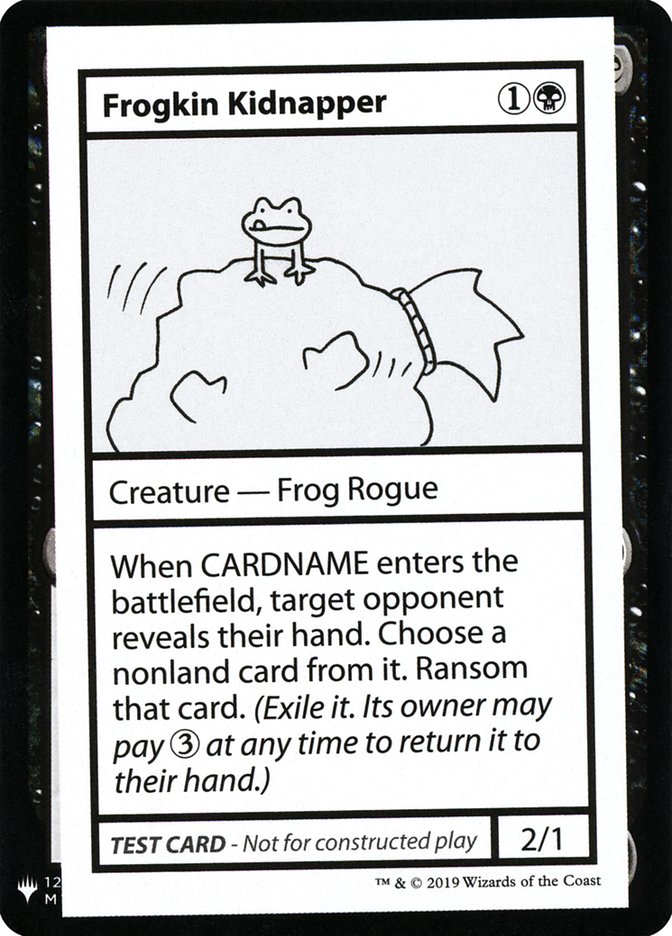 Frogkin Kidnapper [Mystery Booster Playtest Cards] | Good Games Adelaide SA