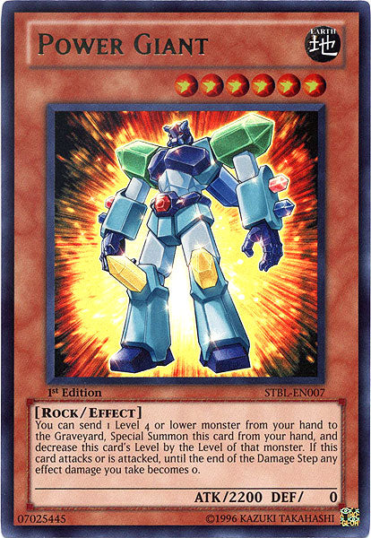 Power Giant [STBL-EN007] Ultra Rare | Good Games Adelaide SA
