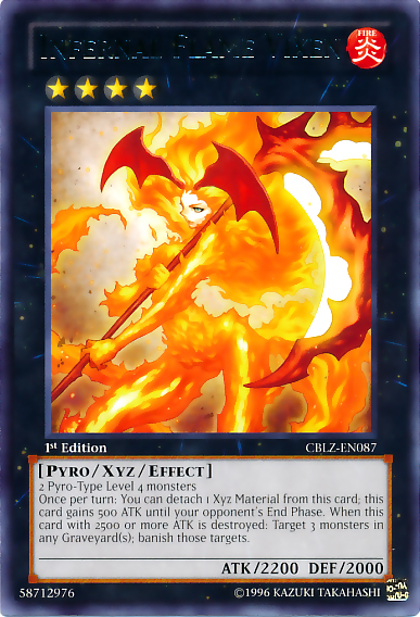 Infernal Flame Vixen [CBLZ-EN087] Rare | Good Games Adelaide SA