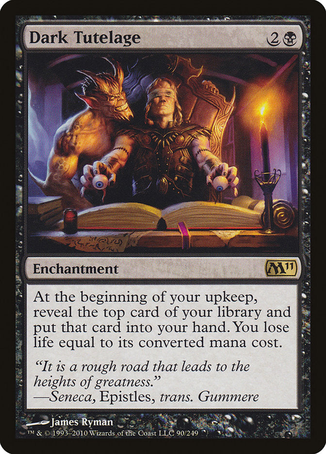 Dark Tutelage 90 (Magic 2011 (M11))  - Foil | Good Games Adelaide SA