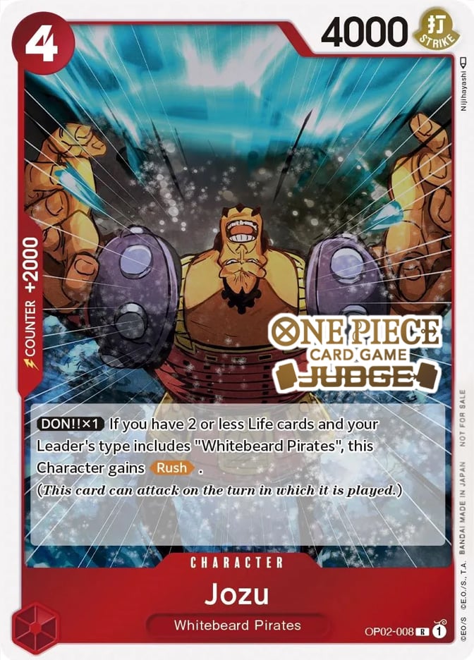 Jozu (Judge) [One Piece Promotion Cards] | Good Games Adelaide SA