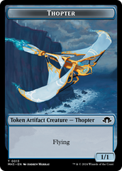 Phyrexian Germ // Thopter Double-Sided Token [Modern Horizons 3 Tokens] | Good Games Adelaide SA