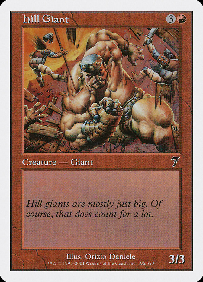 Hill Giant [Seventh Edition] | Good Games Adelaide SA