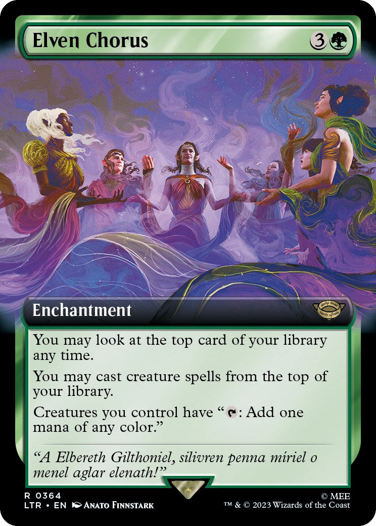 Elven Chorus (Extended Art) [The Lord of the Rings: Tales of Middle-Earth] | Good Games Adelaide SA