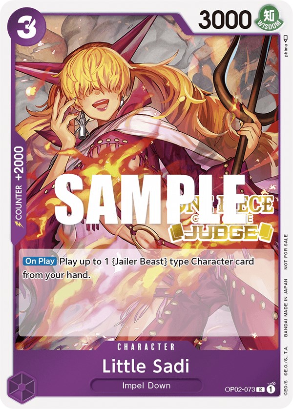 Little Sadi (Judge) [One Piece Promotion Cards] | Good Games Adelaide SA