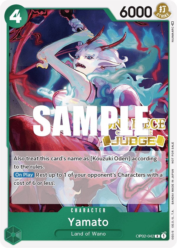 Yamato (Judge) [One Piece Promotion Cards] | Good Games Adelaide SA