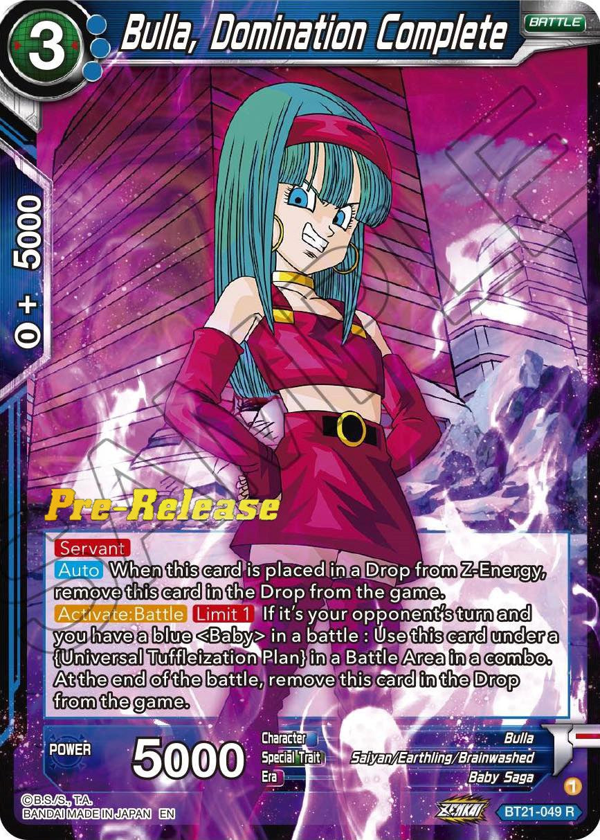 Bulla, Domination Complete (BT21-049) [Wild Resurgence Pre-Release Cards] | Good Games Adelaide SA