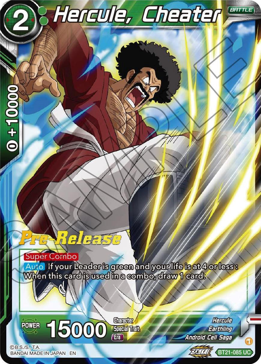 Hercule, Cheater (BT21-085) [Wild Resurgence Pre-Release Cards] | Good Games Adelaide SA