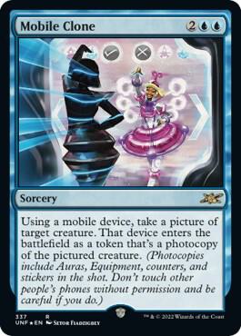 Mobile Clone Galaxy Foil 337 (Unfinity)  - Foil | Good Games Adelaide SA