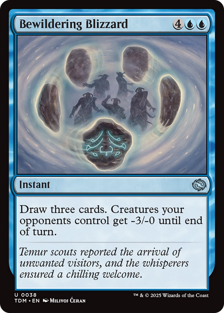 Bewildering Blizzard [Tarkir: Dragonstorm] | Good Games Adelaide SA