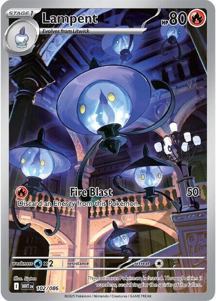 Lampent 102/086 102/086 (SV: White Flare)  - Holofoil | Good Games Adelaide SA