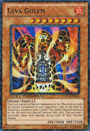 Lava Golem [DT03-EN006] Super Rare | Good Games Adelaide SA