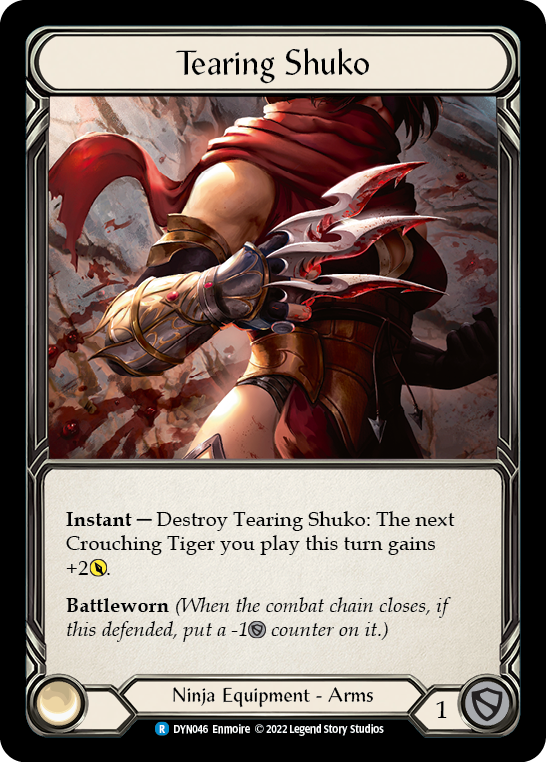 Tearing Shuko [DYN046] (Dynasty)  Cold Foil | Good Games Adelaide SA